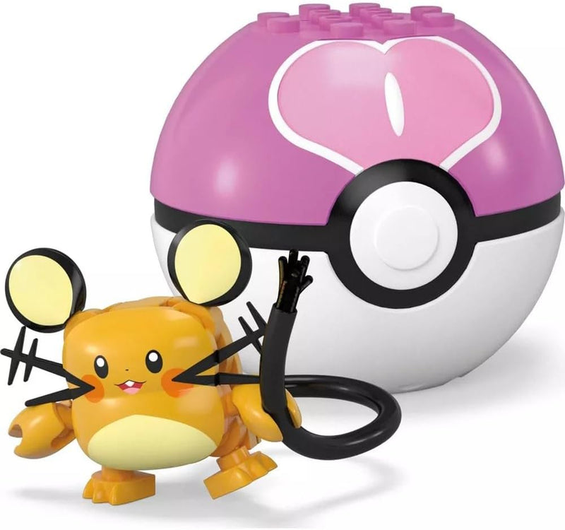 Cargue la imagen en el visor de la galería, Pokemon - Pokeball Mega Construx Building Toy Kit Figure
