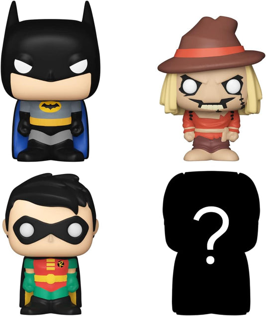 Funko Bitty POP! DC Comics The Batman Mini Collectible Toys 4-Pack