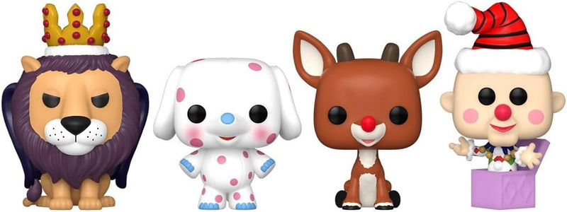 Chargez l&#39;image dans la visionneuse de la galerie, Funko Pocket POP! Rudolph - Tree Holiday Box 4 Pieces Vinyl Figure
