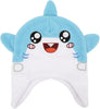 Bioworld Baby Sharky -  Toddler 2-Piece Pilot Hat & Magic Mittens Set