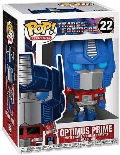 ¡Funko POP! Juguetes Retro: Transformers - Optimus Prime (Metálico) 