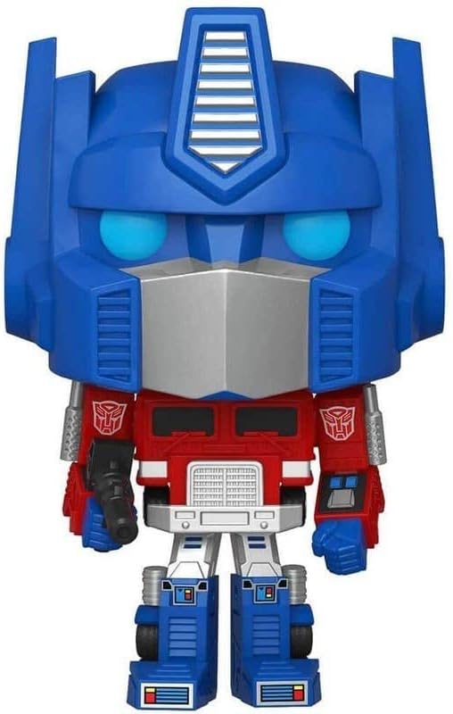 ¡Funko POP! Juguetes Retro: Transformers - Optimus Prime (Metálico) 