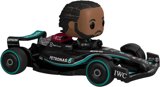 Funko POP! Super Deluxe Ride - Formula 1 Mercedes Lewis Hamilton Vinyl Figure