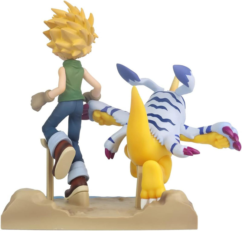 Chargez l&#39;image dans la visionneuse de la galerie, Little Buddy Digimon Adventure Dxf ~ Adventure Archives ~ Yamato &amp; Gabumon Figure
