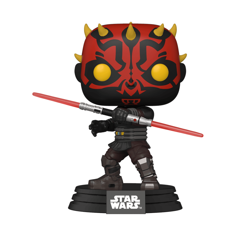 Cargue la imagen en el visor de la galería, ¡Funko POP! Star Wars: Guerras Clon - Darth Maul 
