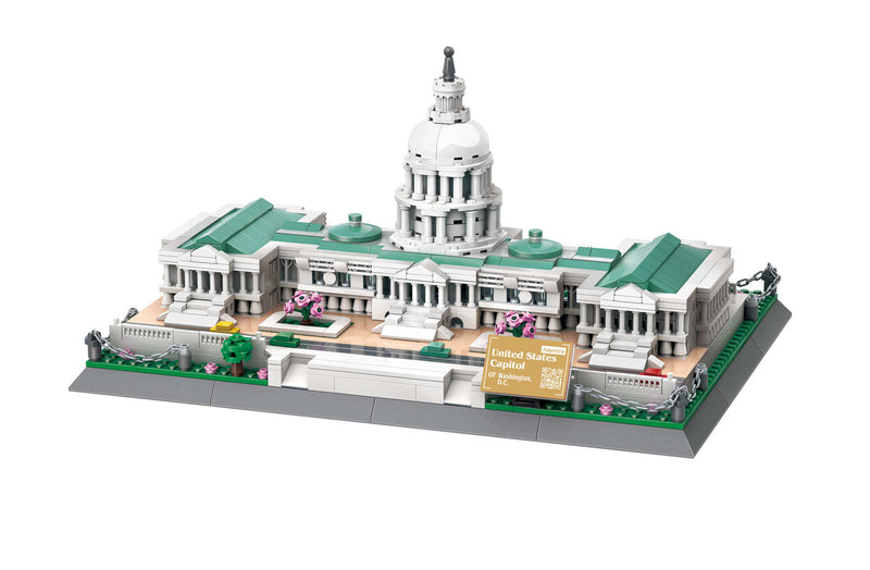 Load image into Gallery viewer, Wange Bricks: The USA Capitol Building Bricks Modular Model Toy Figure
