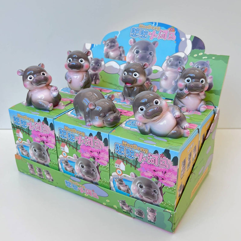 Chargez l'image dans la visionneuse de la galerie, BCmini - Moo Deng Hippo 1 Pc Blind Box
