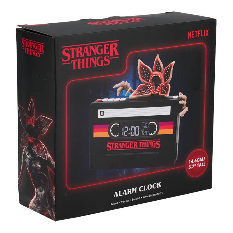 Load image into Gallery viewer, Paladone Stranger Things Season 5 - Demogorgon Cassette Alarm Clock
