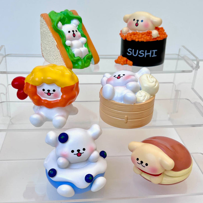 Chargez l&#39;image dans la visionneuse de la galerie, Puppy Snack 1pc Figure Blind Box
