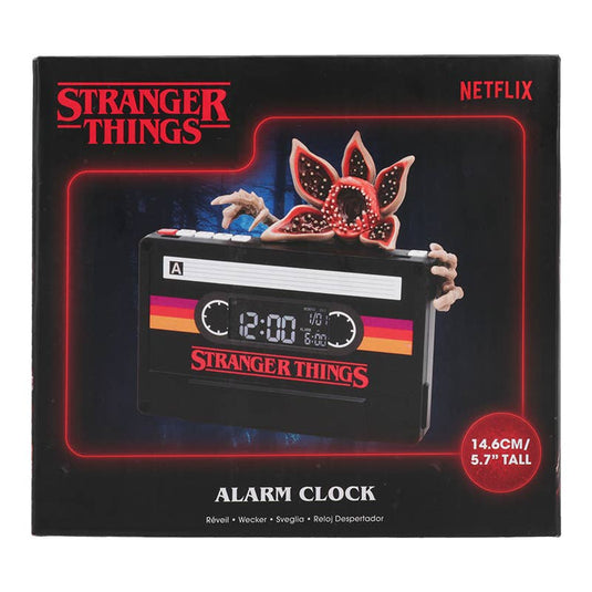 Paladone Stranger Things Season 5 - Demogorgon Cassette Alarm Clock