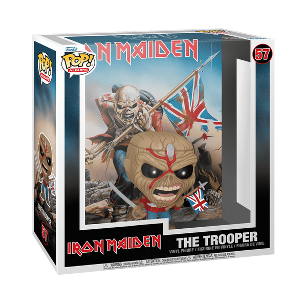 Funko POP! Albums: Iron Maiden - The Trooper Vinyl Figure