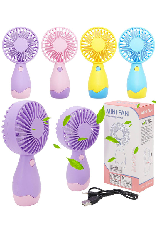 Matte Pastel -  Portable Self-stand 1pc Electric Fan