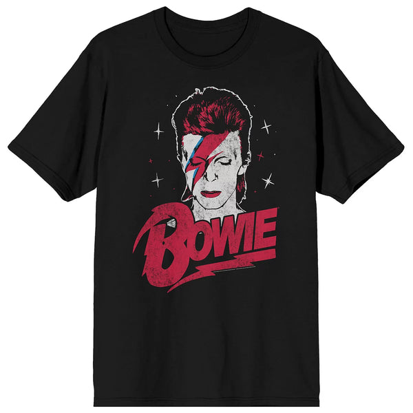 Camiseta de hombre Bowie Face Vintage