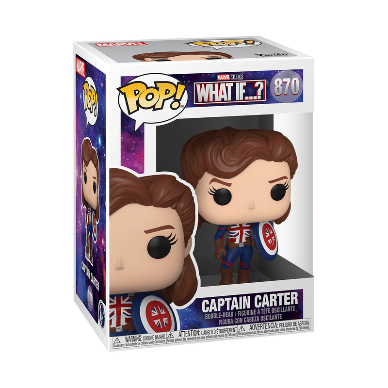 Chargez l&#39;image dans la visionneuse de la galerie, Funko POP! Marvel: What If? - Captain Carter Vinyl Figure
