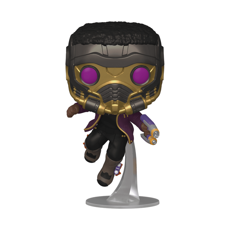 Chargez l&#39;image dans la visionneuse de la galerie, Funko POP! Marvel: What If? - T&#39;Challa Star-Lord Vinyl Figure
