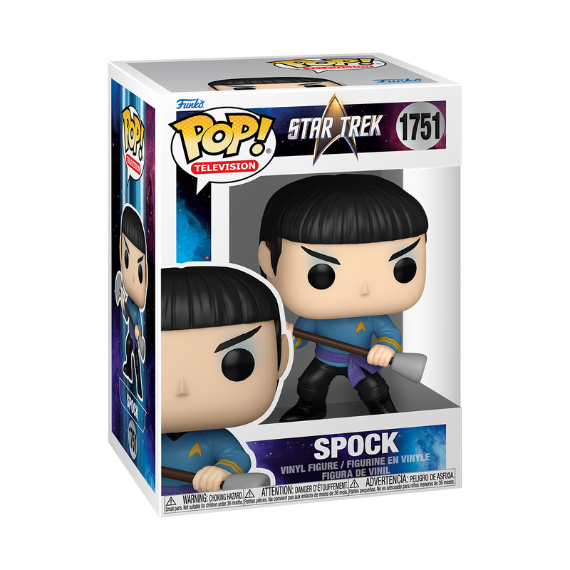Cargue la imagen en el visor de la galería, Funko POP! TV: Star Trek - Spock with Vulcan lirpa Vinyl Figure
