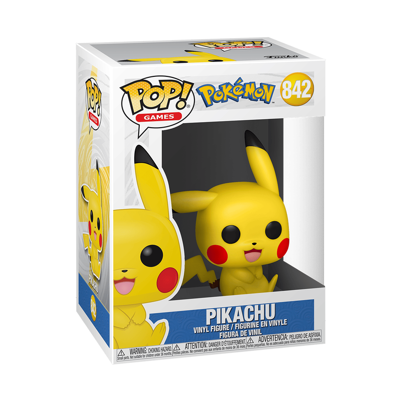 Load image into Gallery viewer, Funko POP! Games: Pokemon - Pikachu (Sitting)
