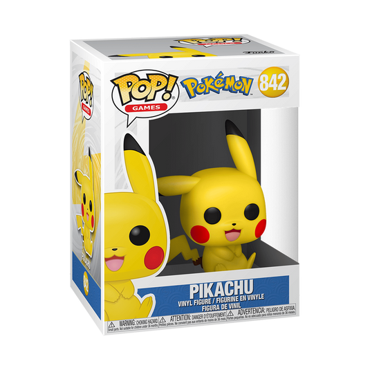 Funko POP! Games: Pokemon - Pikachu (Sitting)