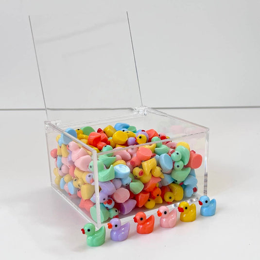BCmini Little Colorful Ducks Miniature Figurines