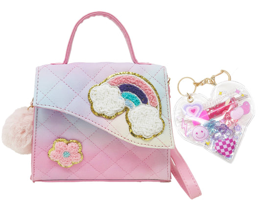 Hot Focus Rainbow - Fancy Crossbody Handbag
