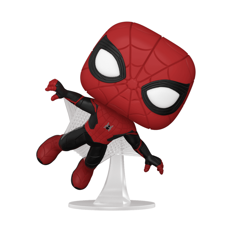 Cargue la imagen en el visor de la galería, ¡Funko Pop! Figura de vinilo con traje mejorado de Spider-Man: No Way Home
