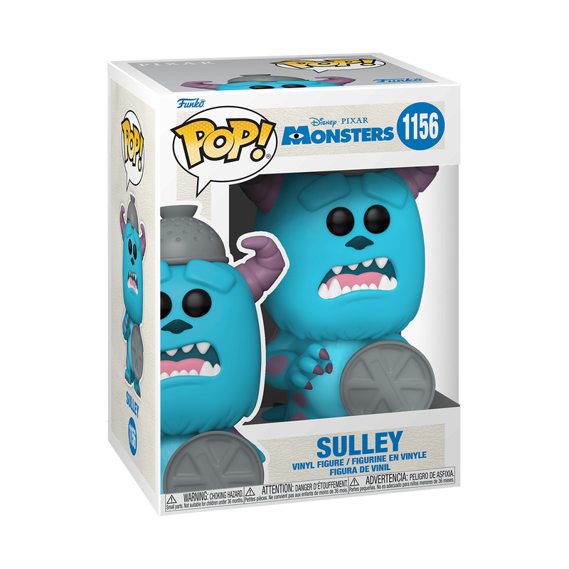 Chargez l&#39;image dans la visionneuse de la galerie, Funko POP! Disney Pixar&#39;s Monster&#39;s - Sully With Lid Vinyl Figure
