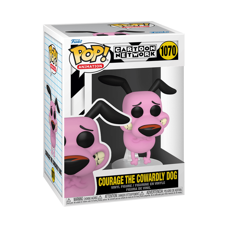 Load image into Gallery viewer, Funko POP! Animation Cartoon Network - Courage the Cowardly Dog Vinyl Figure
