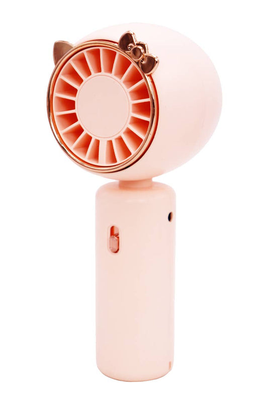 Metallic Matte Handheld Electric Fan
