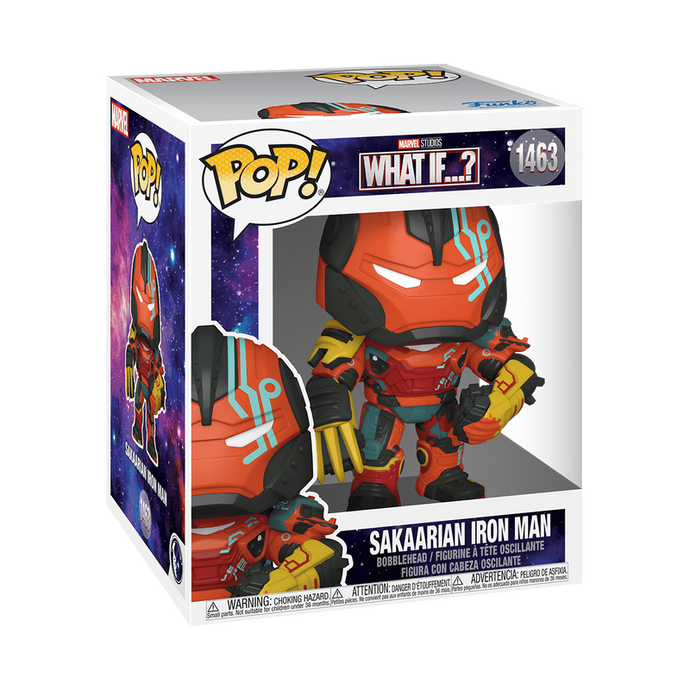 Funko POP! Marvel: What If? S2 - Sakaarian Iron Man Vinyl Figure