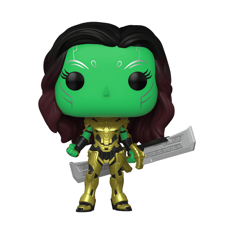 Cargue la imagen en el visor de la galería, Funko POP! Marvel: What If? - Gamora With Blade Of Thanos Vinyl Figure
