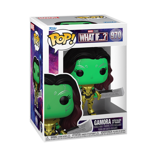 Funko POP! Marvel: What If? - Gamora With Blade Of Thanos Vinyl Figure