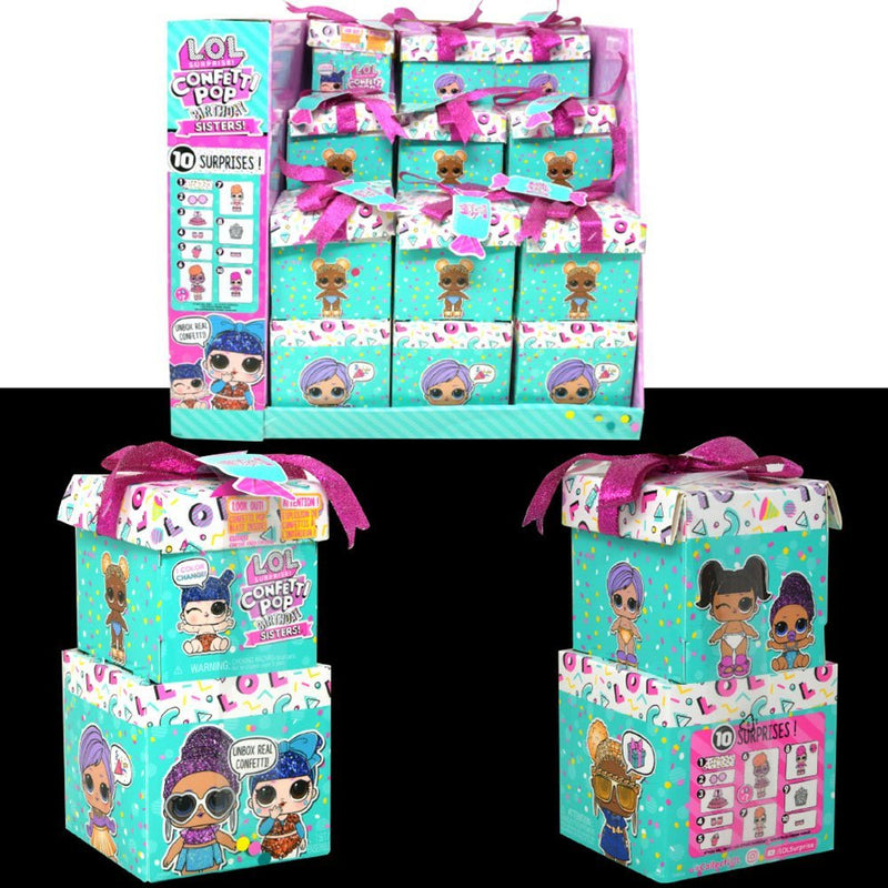 Chargez l&#39;image dans la visionneuse de la galerie, LOL - Surprise Confetti Pop Birthday Sisters Blind Box
