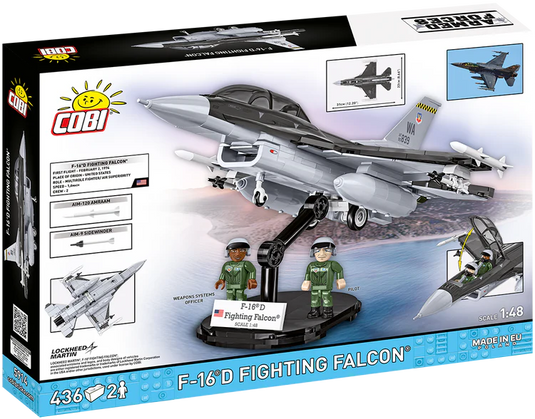 Cobi Armed Forces - F-16 D Fighting Falcon USAF Fighter Brick Toy