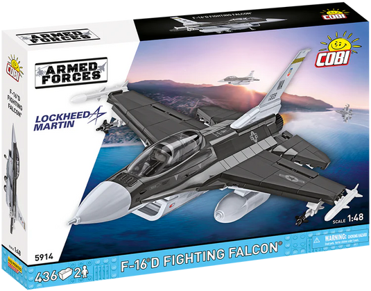Cobi Armed Forces - F-16 D Fighting Falcon USAF Fighter Brick Toy