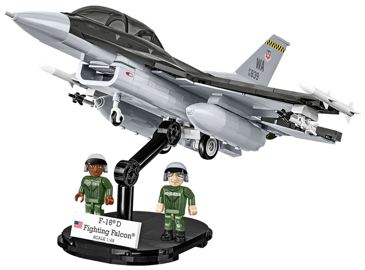 Chargez l'image dans la visionneuse de la galerie, Cobi Armed Forces - F-16 D Fighting Falcon USAF Fighter Brick Toy
