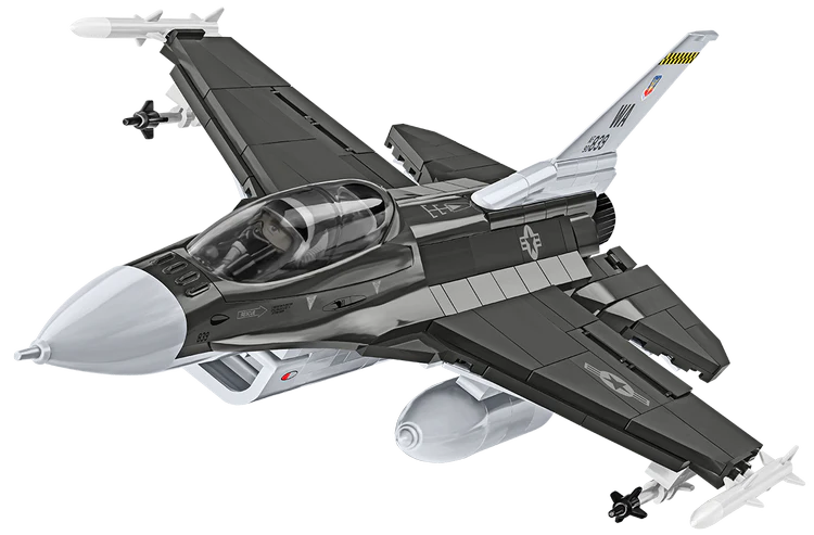Chargez l'image dans la visionneuse de la galerie, Cobi Armed Forces - F-16 D Fighting Falcon USAF Fighter Brick Toy

