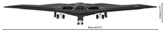 Cobi Armed Forces - Northrop B-2 Spirit Stealth Bomber Brick Toy