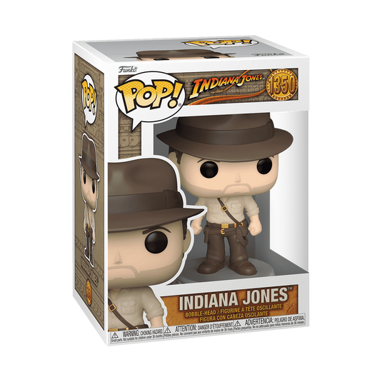 Funko POP Movie: Indiana Jones - Indiana Jones With Satchel Vinyl Figure