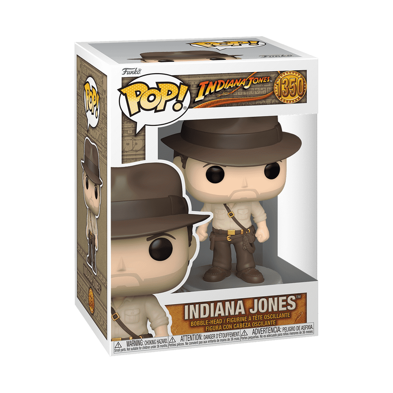 Funko POP Movie: Indiana Jones - Indiana Jones With Satchel Vinyl Figure