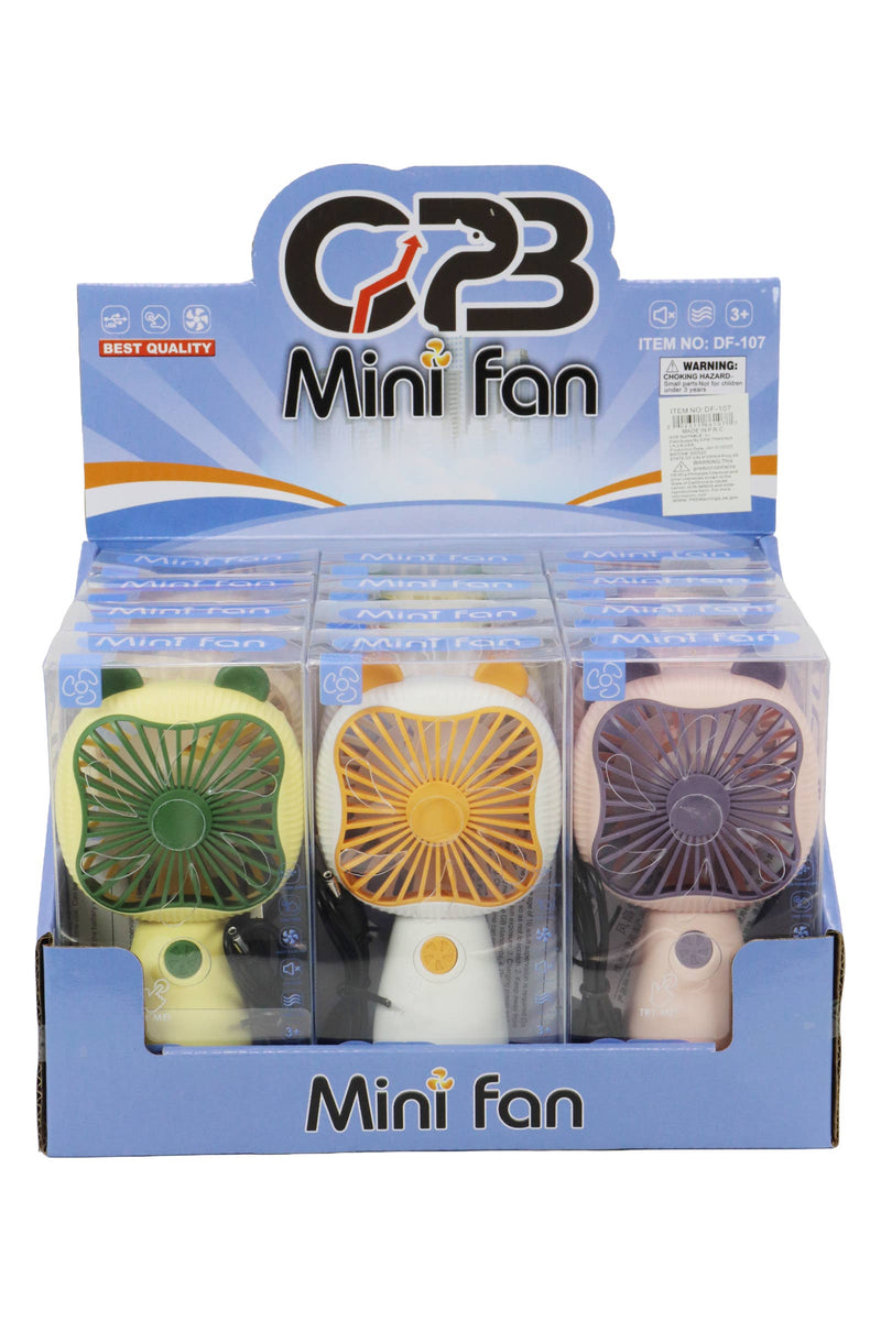 Load image into Gallery viewer, Square Bear - Handheld 1pc Electric Fan
