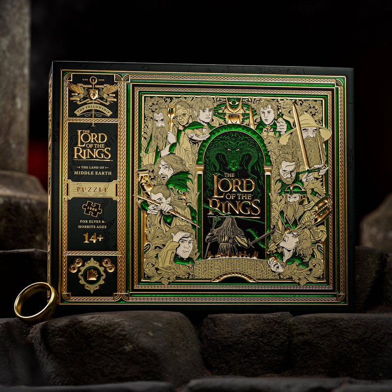 Cargue la imagen en el visor de la galería, The Lord of the Rings - Characters Jigsaw Puzzle
