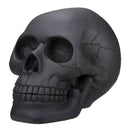 Black Skull Head Figure