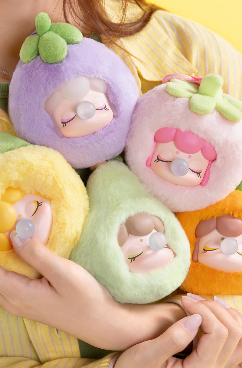 Cargue la imagen en el visor de la galería, Robotime Rolife Nanci&#39;s Fruit Mood Surprise Plush Pendant 1 Pc Mystery Box
