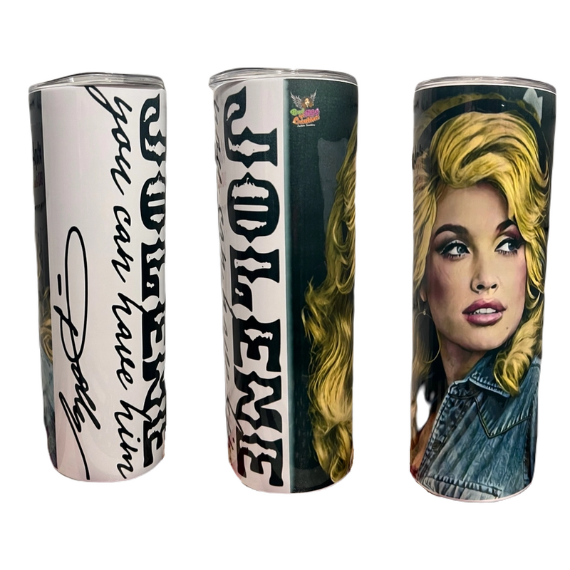 Dolly Parton Jolene Skinny Tumbler
