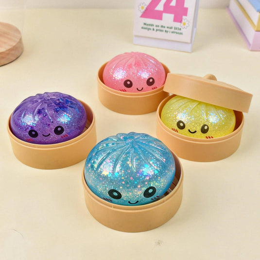 Squishy Dumpling Bao Bun - Mystery 1Pc Sensory Fidget Toy