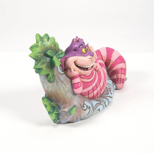 Enesco Disney: Cheshire - Cat on Tree Figurine by Jim Shore