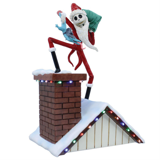 Enesco Disney Showcase: The Nightmare Before Christmas - Santa Jack with lights Figure