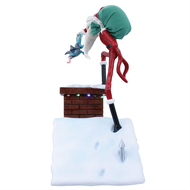 Cargue la imagen en el visor de la galería, Enesco Disney Showcase: The Nightmare Before Christmas - Santa Jack with lights Figure
