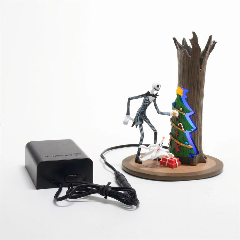 Chargez l'image dans la visionneuse de la galerie, Enesco Disney The Nightmare Before Christmas - Jack Discovers Christmas Town Figure

