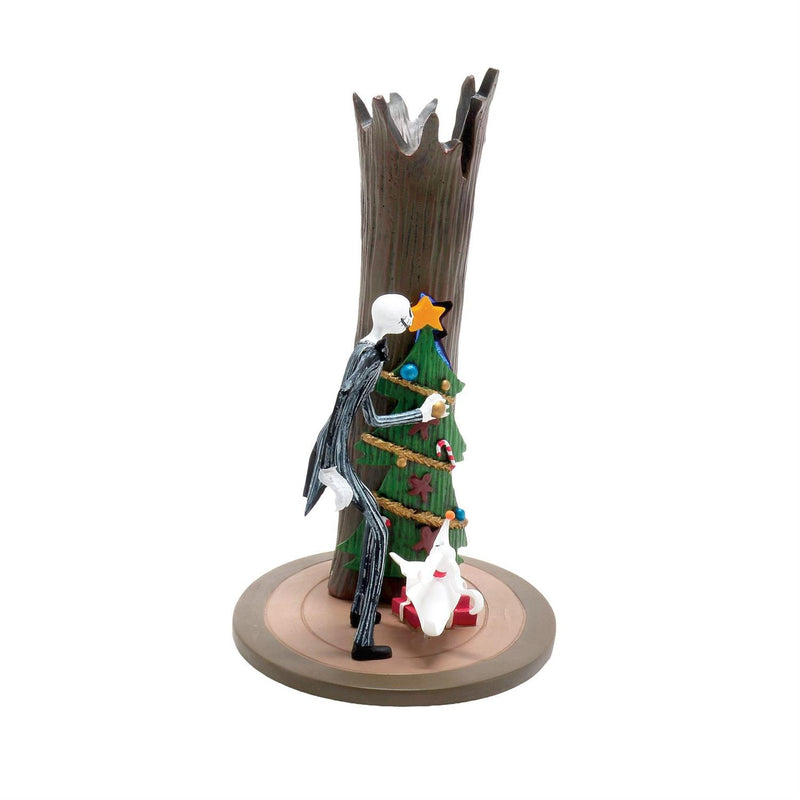 Chargez l'image dans la visionneuse de la galerie, Enesco Disney The Nightmare Before Christmas - Jack Discovers Christmas Town Figure
